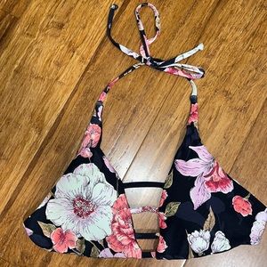 NWOT Billabong Sweet Tide V Cami Bikini Top